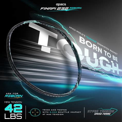 Apacs Finapi 232 Armor | 38LBS Max Tension | High Modulus Graphite ...