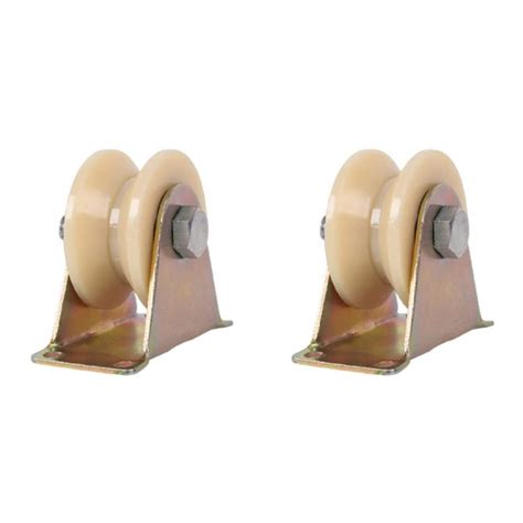 Buy Swivel caster set, V-groove door wheel, track caster, inverted rail ...
