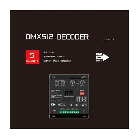 Image result for L-Tech DMX512 Decoder