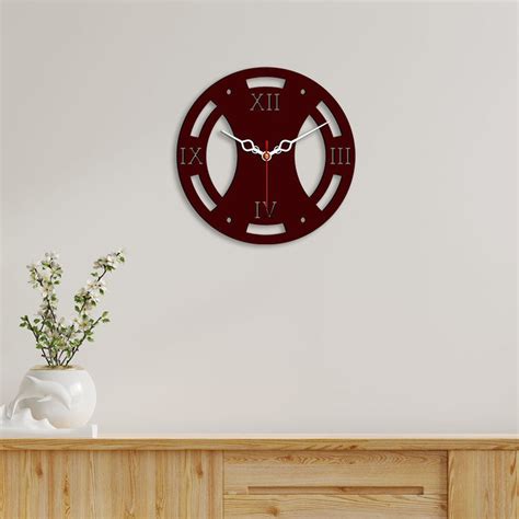 Buy Best Wood Crafted Premium Wall Clocks Online at Vibecrafts
