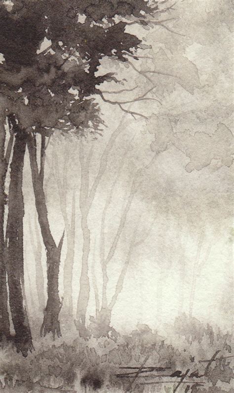 Buy Painting Nature 30 Artwork No 6431 by Indian Artist Rajat Subhra ...