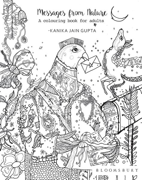 Buy Messages from Nature: A Colouring Book for Adults Book Online at ...
