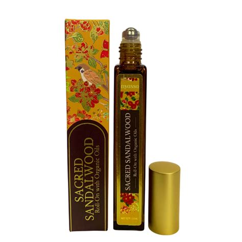 Sacred Sandalwood Roll On with Organic Oils |Organics Cold Pressed Joj ...