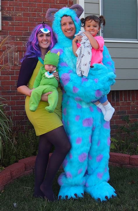 Family Monsters Inc Costumes