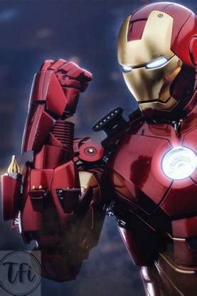 Ironman Poster | Superhero Ironman Posters | Unframed | With Self ...