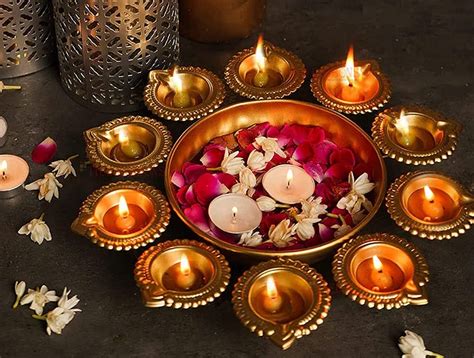 Buy ShopAmz Brass Urli Bowl | Brass Urli with Stand | Urlis | Brass ...