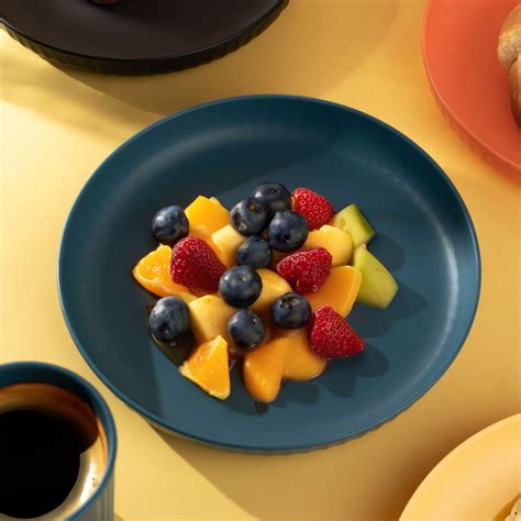 Wheat Straw Plates Fluted - 8" Set Of 4 – Irida Naturals