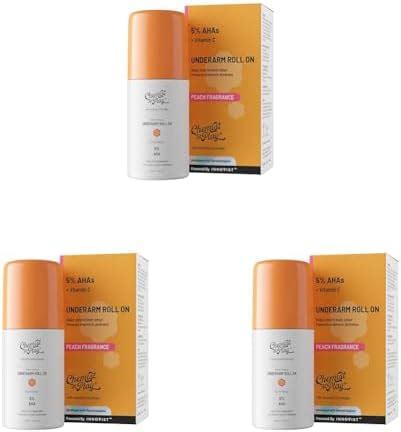 Chemist At Play UnderArm Roll On Deodorant with 5% AHA, Lactic Acid & 1 ...