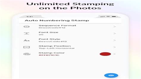 Auto Numbering Stamp - App on Amazon Appstore
