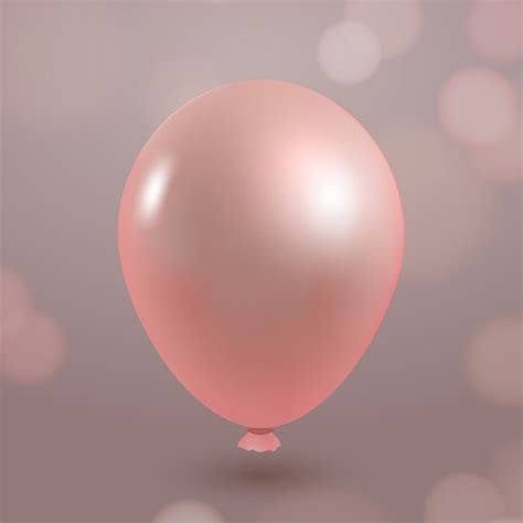 Pink balloon render Images - Free Download on Freepik
