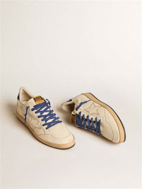 Ball Star LTD with embroidered star and blue patent leather heel tab ...