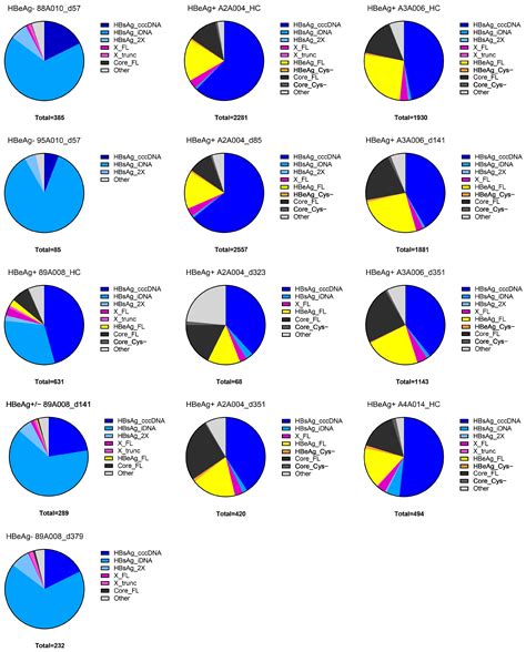 Characterization of Hepatitis B Virus Transcripts in Chronically HBV ...