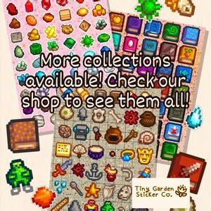 Stardew Valley Farm Animals Sticker Sheet: Waterproof Vinyl Decals - Etsy