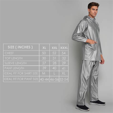 The Clownfish Oceanic Pro Series Men's Waterproof PVC Raincoat with ...