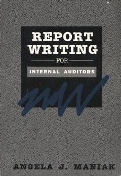 Buy Report Writing for Internal Auditors Book Online at Low Prices in ...