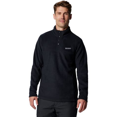 Columbia Steens Mountain Half Snap II Fleece Pullover Men - Black | BIKE24