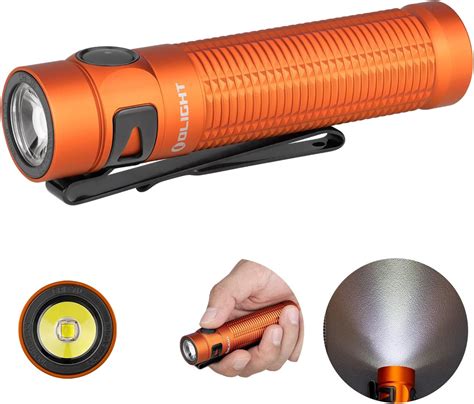 Buy OLIGHT Baton3 Pro 1500 Lumens EDC Rechargeable Flashlights with ...
