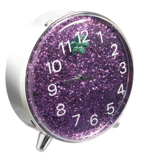 Molly 'N Me Glitzy Flower Clock With Alarm - Purple : Amazon.in: Toys ...