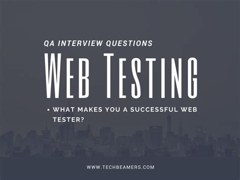 Web Testing Interview Questions 的图像结果