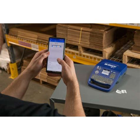 M710-WB-QZ-BWS Brady | Brady M710-WB-QZ-BWS Handheld Label Printer, 50. ...