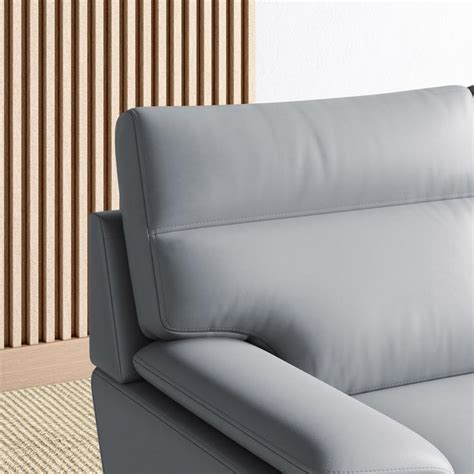 Buy Aprilla NXT Half Leather 2-Seater Sofa - Customized Furniture from ...