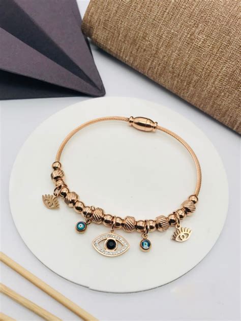 Buy Evil Eye Charm Bracelets for Women Online in India – The Jewelbox
