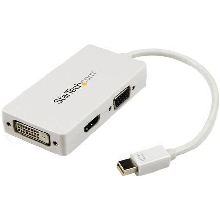 Startech.Com Mini DisplayPort to VGA/DVI/HDMI - mDP MacBook Converter ...