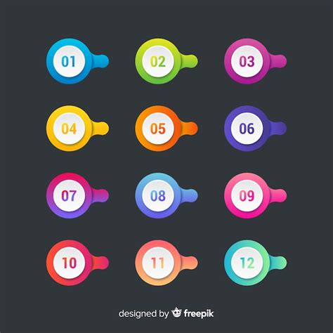Number point Images - Free Download on Freepik