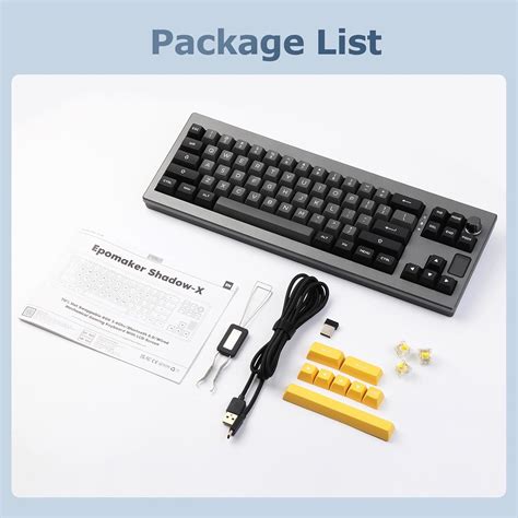 EPOMAKER Shadow-X Gasket Mechanical Keyboard with India | Ubuy