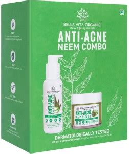 Bella vita organic Anti Acne Combo with Neem, Basil, Tea Tree & Aloe ...