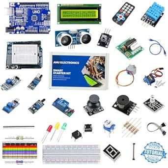 Anu Electronics Smart Starter Kit for Uno R3 Compatible with Arduino ...