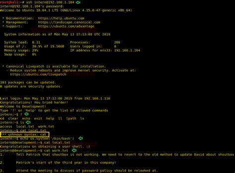 Development: Vulnhub Walkthrough - Hacking Articles