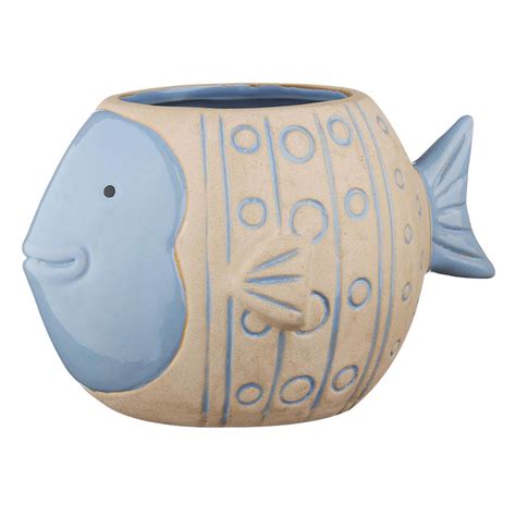 Fish Ceramic Indoor Planter | At Home
