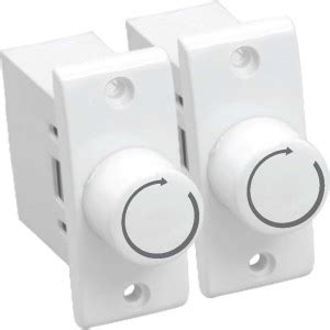 assaka SWITCH TYPE N MODULAR DIMMER FAN REGULATOR PACK OF 2 ...