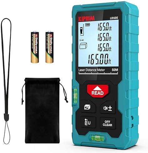 Kiprim Laser Distance Measure High Accuracy 165ft Kiprim LD50E Laser ...
