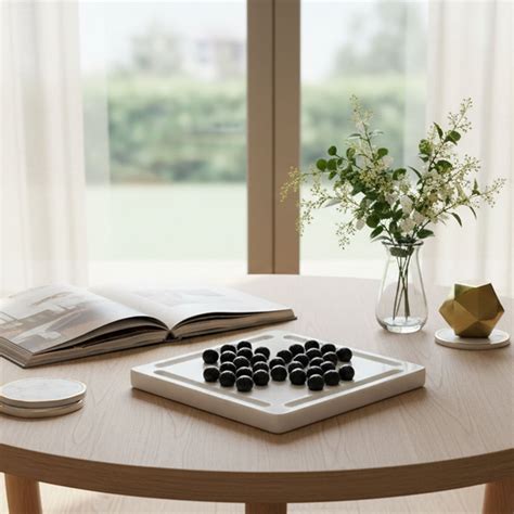 Orbit Marble Solitaire Brainvita Set – NikkisPride