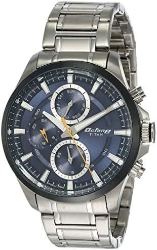 Titan Octane Chronograph White Dial Men's Watch-NL9308SM01/NP9308SM01 ...