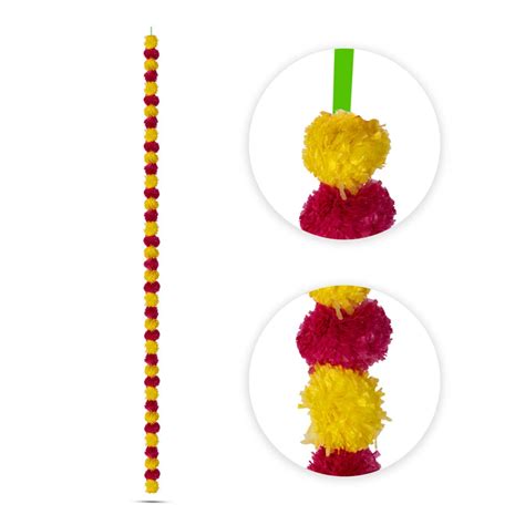 Giri - Flowers String Toran | Plastic Toran | Door Hanging Toran