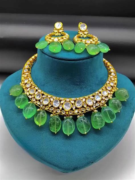 Buy Emerald Green Hasli Online - Ishhaara