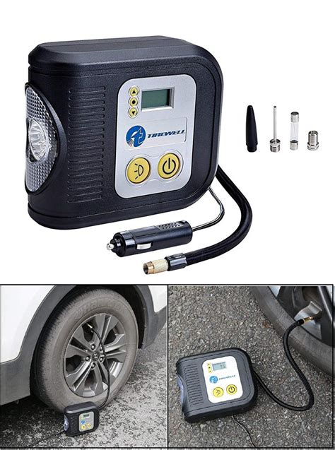 AllExtreme EXDAC35 12V DC Digital Tire Inflator Air Compressor Pump ...