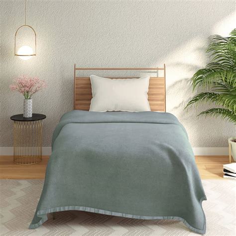 Buy PORTICO Serenity Cotton Single Blanket from Portico at just INR 1149.0