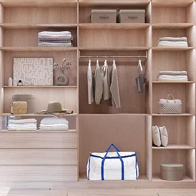 1 Pack Clothes Storage, Moving Bags for Organizing Comforter, Closet ...