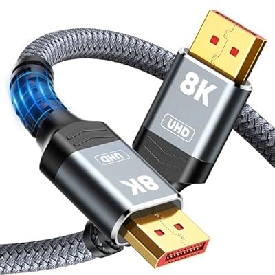 Capshi 8K 4K DisplayPort Cable 1.4, 2-Pack 6.6FT DP India | Ubuy