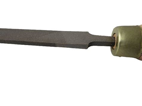 FTE Carpentry Rasp File Woodworking Tool, Half-Round with Wooden Handle ...
