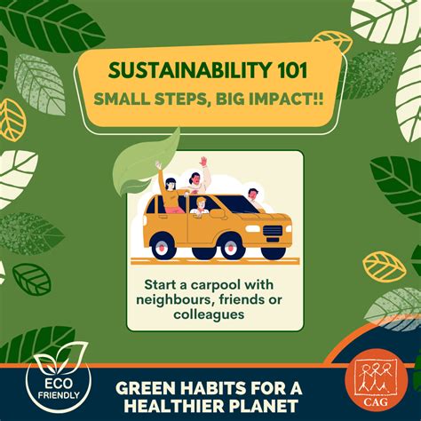 Sustainability 101- Try carpooling to reduce carbon footprint | Climate ...