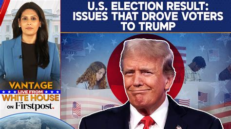 How Key Issues Defined Trump's Win in US Election | Vantage with Palki ...