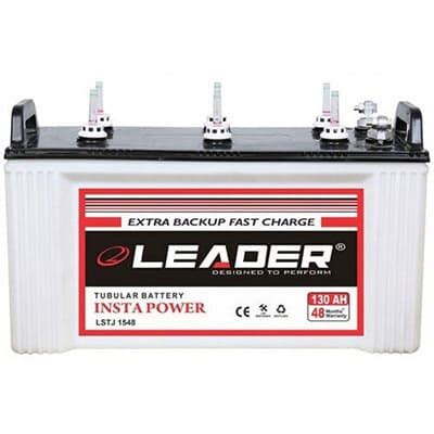 Leader Battery 135Ah Price, Buy Leader LSTJ 1648 (135Ah) Inverter ...