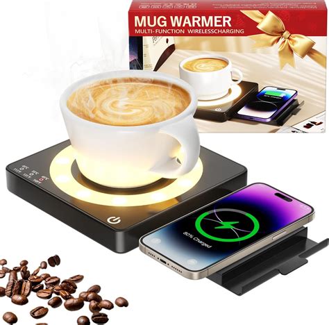 Amazon.com: Coffee Mug Warmer, AksBlay Smart Mug Warmer with 3 Temperature Settings, Auto Shut ...