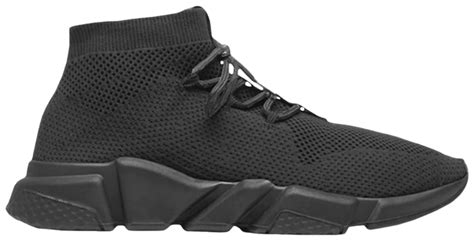 Balenciaga Speed Lace Up Trainer 'Black' – SNEAKHAD