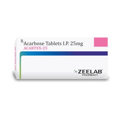 Acarbose Tablets IP 25 mg – JAN SWASTHYA VITRAN